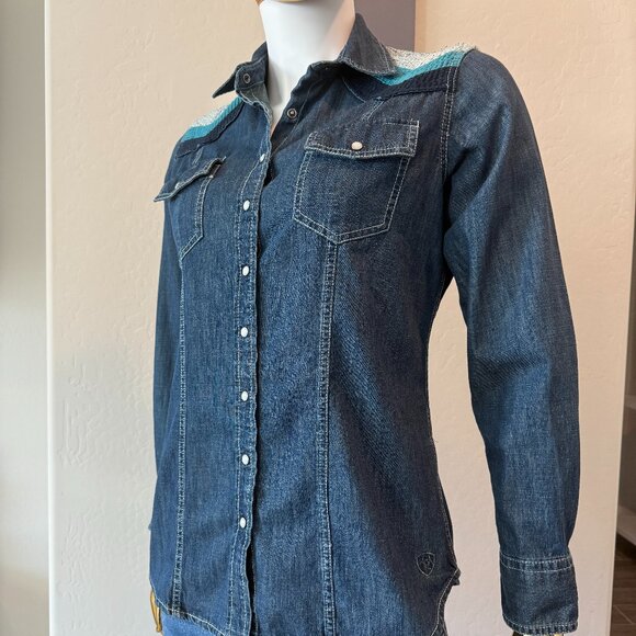 Ariat Tops - Ariat Women's Denim Snap Shirt (Fitted)